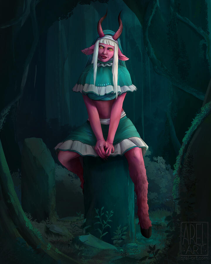 Fanart, Tyranny from Critical Role, digital painting, 2026